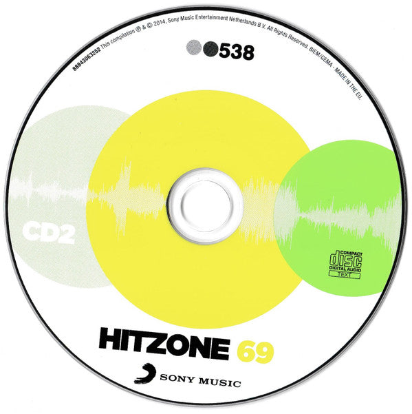 Various - 538 - Hitzone 69 (CD) - Discords.nl