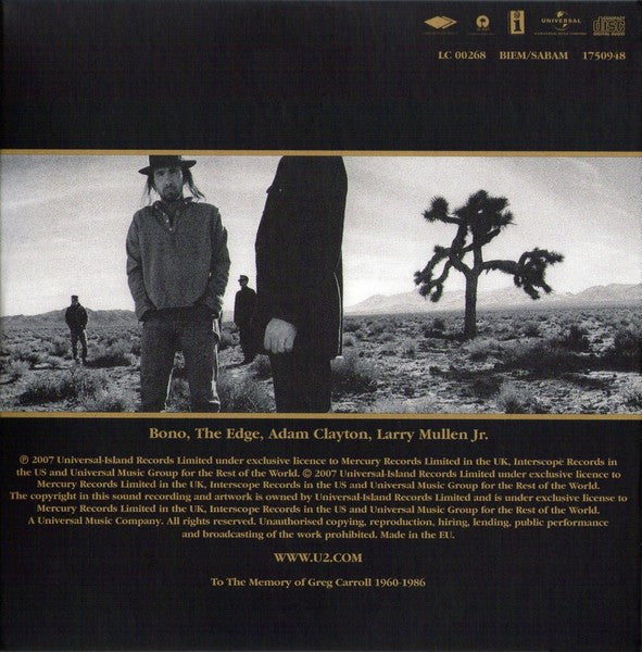 U2 - The Joshua Tree (CD Tweedehands) - Discords.nl