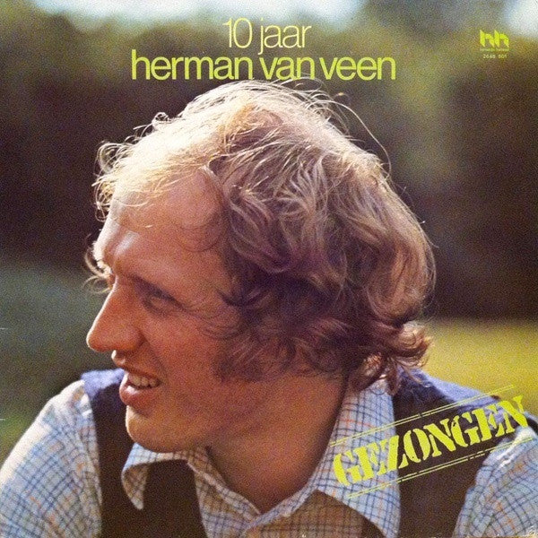 Herman van Veen - Gezongen - 10 Jaar Herman Van Veen (LP Tweedehands) - Discords.nl