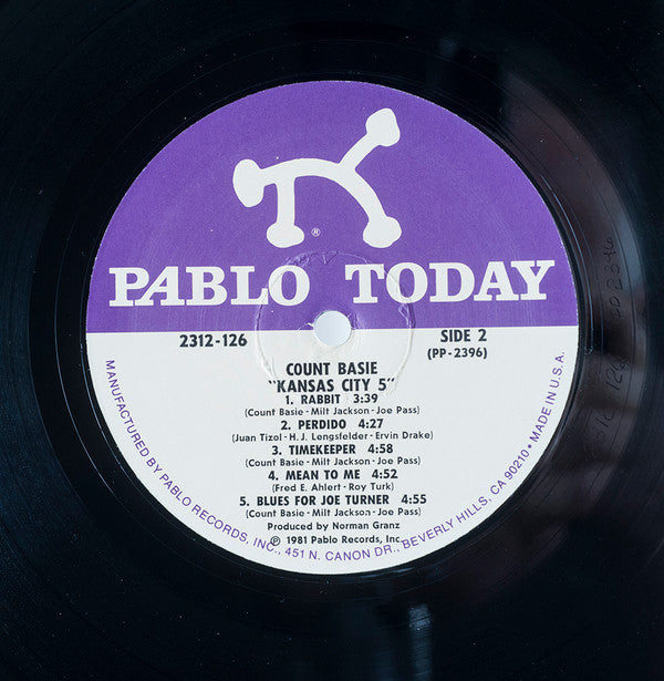 Count Basie - Kansas City 5 (LP Tweedehands) - Discords.nl