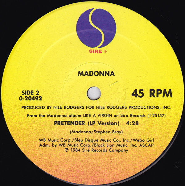 Madonna - Papa Don't Preach (12" Tweedehands) - Discords.nl