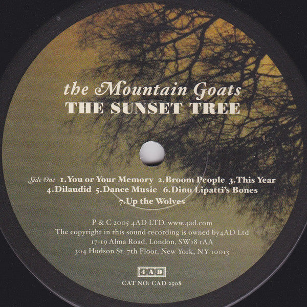 Mountain Goats, The - The Sunset Tree (LP) - Discords.nl