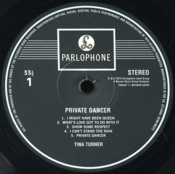 Turner, Tina - Private Dancer (LP) - Discords.nl