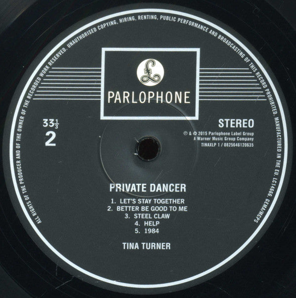 Turner, Tina - Private Dancer (LP) - Discords.nl