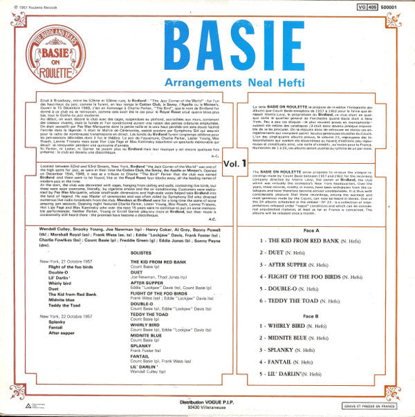 Count Basie Orchestra + Neal Hefti - Basie (LP Tweedehands) - Discords.nl