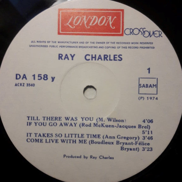 Ray Charles - Ray Charles (LP Tweedehands) - Discords.nl