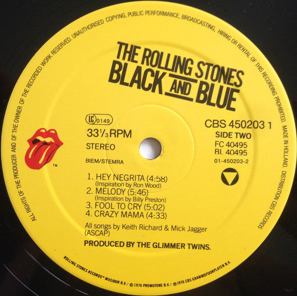 Rolling Stones, The - Black And Blue (LP Tweedehands) - Discords.nl