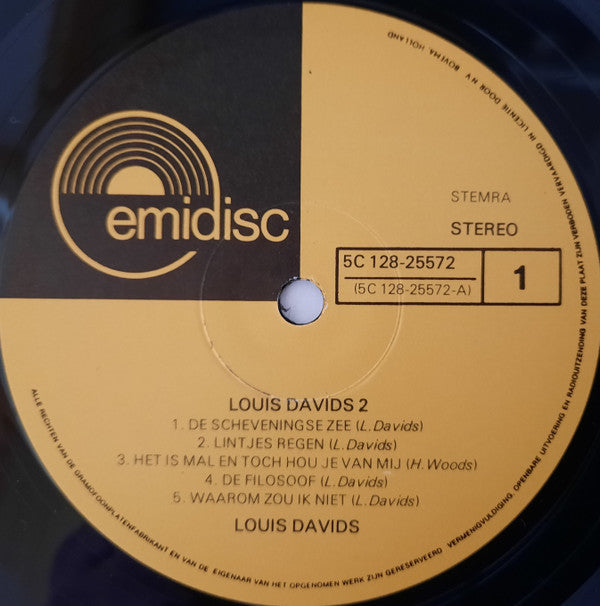 Louis Davids - De Grote Kleine Man 2 (LP Tweedehands) - Discords.nl