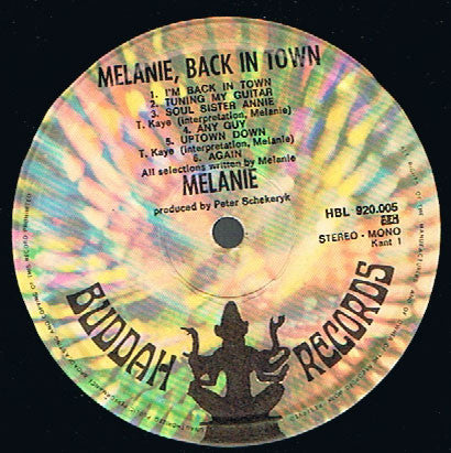 Melanie (2) - Melanie, Back In Town (LP Tweedehands) - Discords.nl