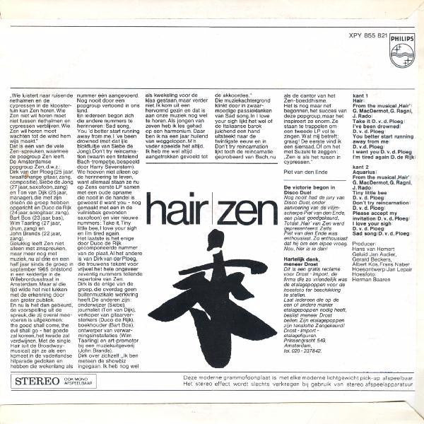Zen - Hair (LP Tweedehands) - Discords.nl