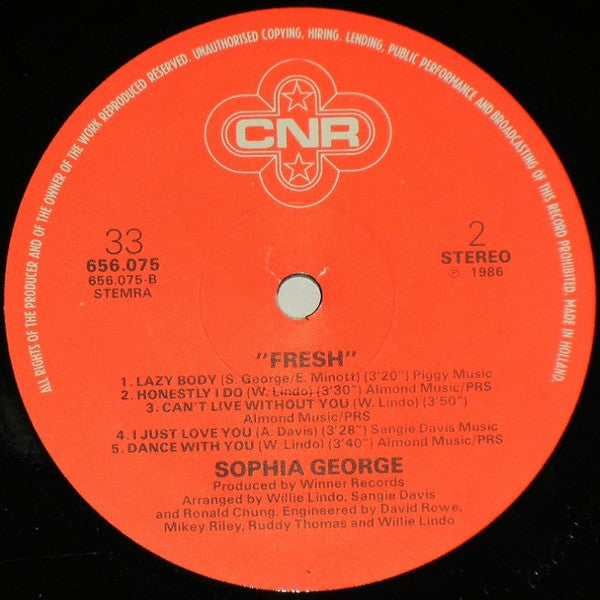 Sophia George - Fresh (LP Tweedehands) - Discords.nl