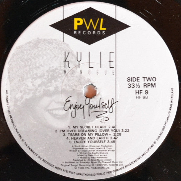 Kylie Minogue - Enjoy Yourself (LP Tweedehands) - Discords.nl