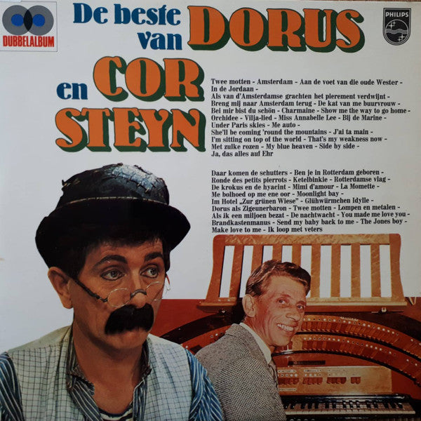 Dorus En Cor Steyn - Het Beste Van Dorus En Cor Steyn (LP Tweedehands) - Discords.nl