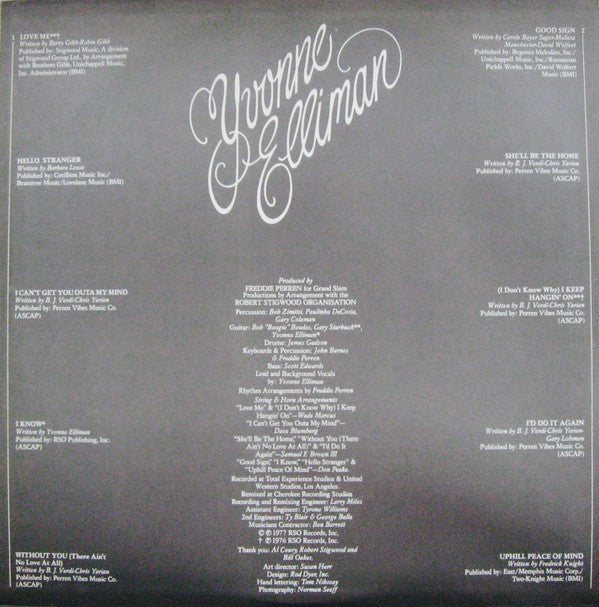 Yvonne Elliman - Love Me (LP Tweedehands) - Discords.nl