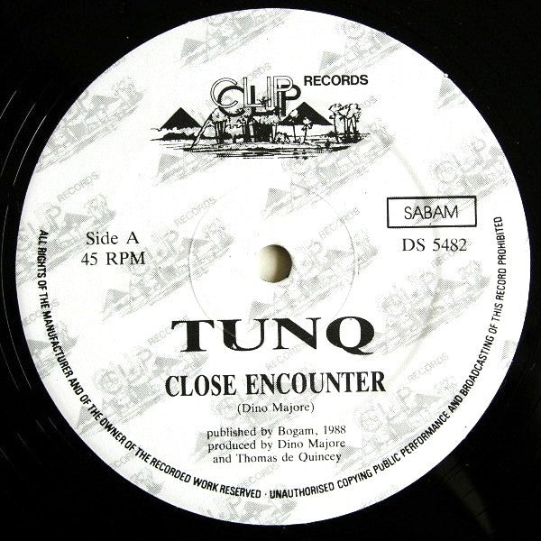 TUNQ - Close Encounter (12" Tweedehands) - Discords.nl