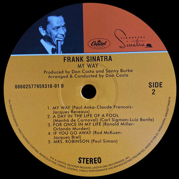 Frank Sinatra - My Way (LP) - Discords.nl