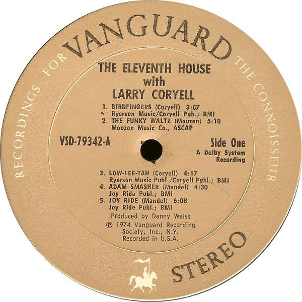 Eleventh House, The With Larry Coryell - Introducing The Eleventh House (LP Tweedehands) - Discords.nl