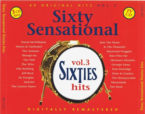 Various - Sixty Sensational Sixties Hits Vol.3 (CD Tweedehands) - Discords.nl