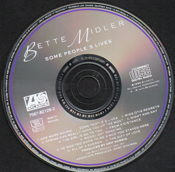 Bette Midler - Some People's Lives (CD Tweedehands) - Discords.nl