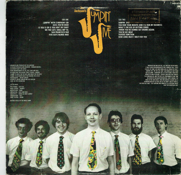 Joe Jackson's Jumpin' Jive - Jumpin' Jive (LP Tweedehands) - Discords.nl