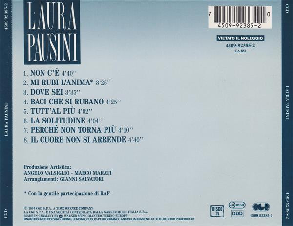 Laura Pausini - Laura Pausini (CD Tweedehands) - Discords.nl
