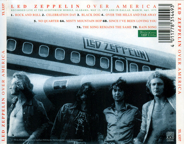 Led Zeppelin - Over America (CD) - Discords.nl