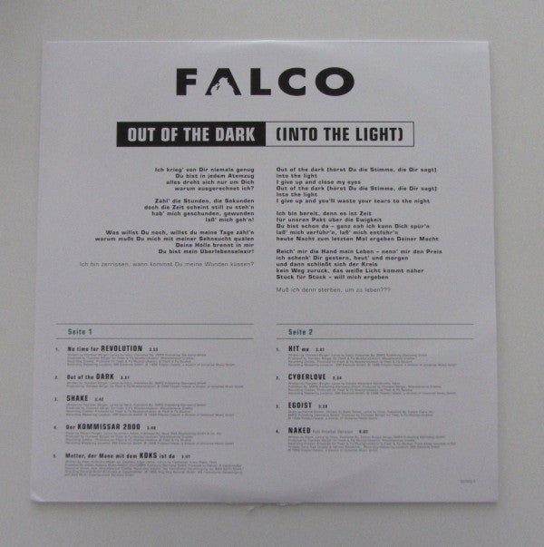 Falco - Out Of The Dark (Into The Light) (LP) - Discords.nl