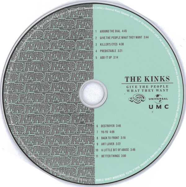 Kinks, The - Give The People What They Want (CD) - Discords.nl