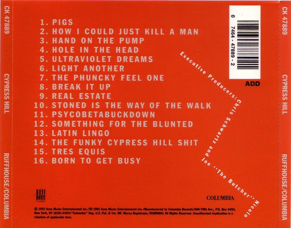 Cypress Hill - Cypress Hill (CD Tweedehands) - Discords.nl