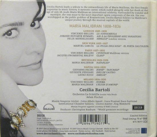 Cecilia Bartoli, Orchestra La Scintilla, Ada Pesch, Adam Fischer (2) - Maria (CD Tweedehands) - Discords.nl