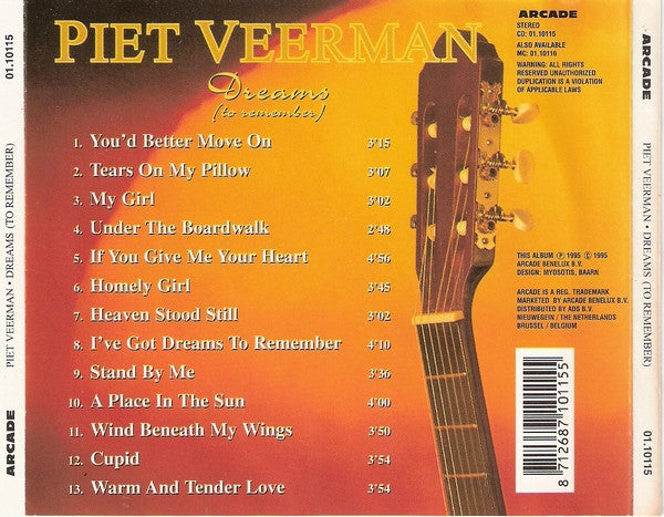 Piet Veerman - Dreams (To Remember) (CD Tweedehands) - Discords.nl