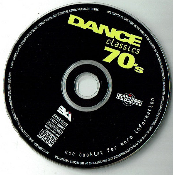 Various - Now The Music • Dance Classics 70's (CD Tweedehands) - Discords.nl