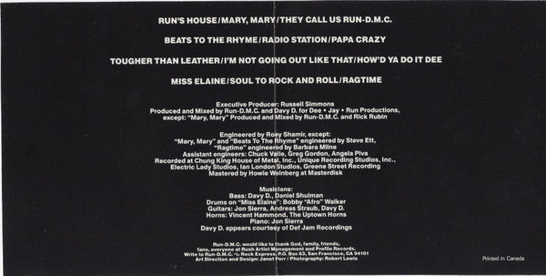 Run-DMC - Tougher Than Leather (CD Tweedehands) - Discords.nl