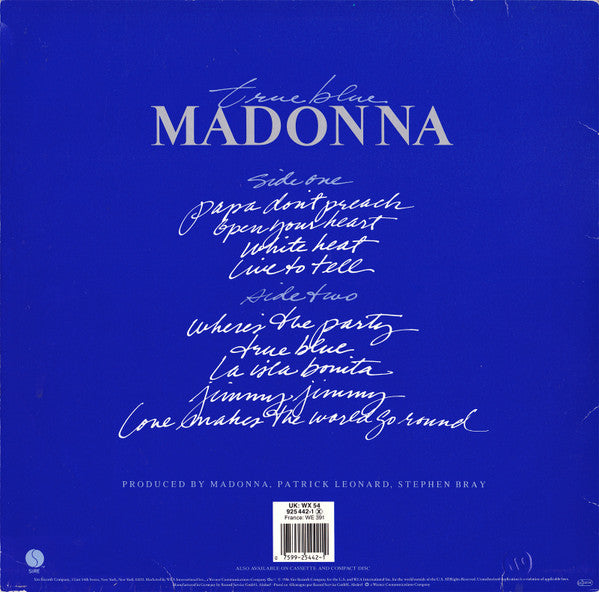 Madonna - True Blue (LP Tweedehands) - Discords.nl