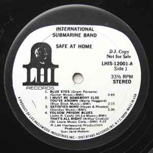 The International Submarine Band - Safe At Home (LP Tweedehands) - Discords.nl