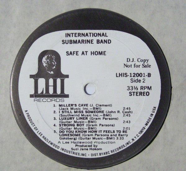 The International Submarine Band - Safe At Home (LP Tweedehands) - Discords.nl