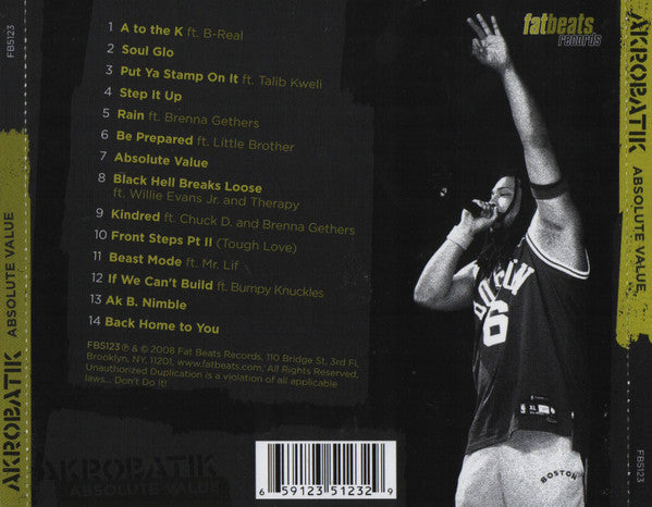 Akrobatik - Absolute Value (CD Tweedehands) - Discords.nl