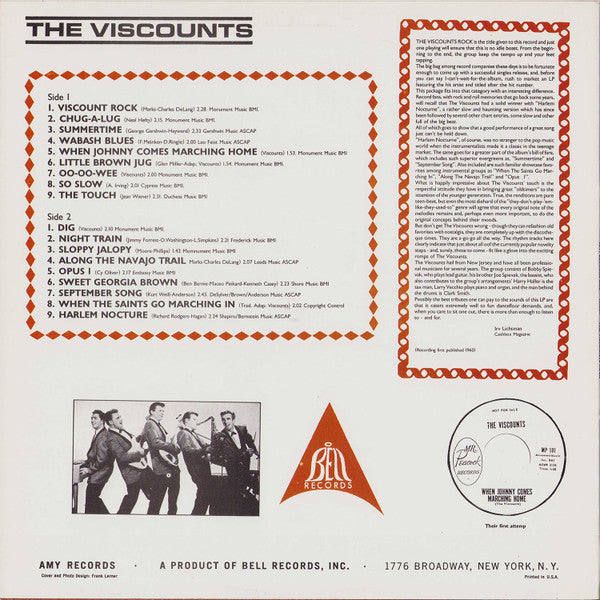 Viscounts, The - Rock (LP Tweedehands) - Discords.nl