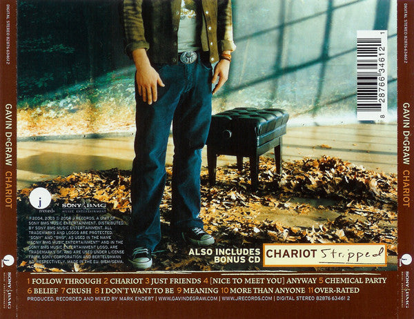 Gavin DeGraw - Chariot (CD Tweedehands) - Discords.nl