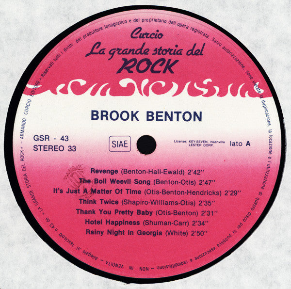 Brook Benton / Lonnie Smith - Brook Benton / Lonnie Smith (LP Tweedehands) - Discords.nl