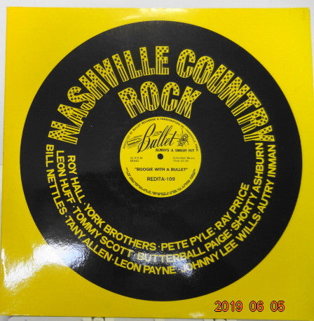 Various - Nashville Country Rock: Boogie With A Bullet (LP Tweedehands) - Discords.nl