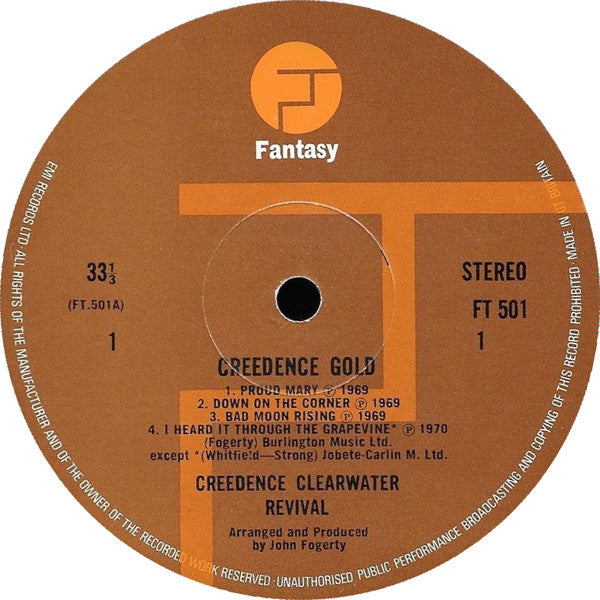 Creedence Clearwater Revival - Creedence Gold (LP Tweedehands) - Discords.nl