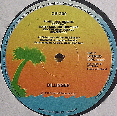 Dillinger - CB 200 (LP Tweedehands) - Discords.nl