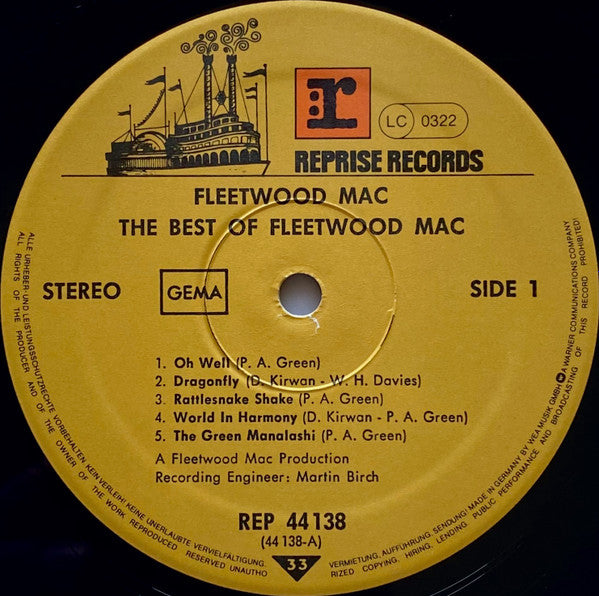 Fleetwood Mac - The Best Of Fleetwood Mac (LP Tweedehands) - Discords.nl
