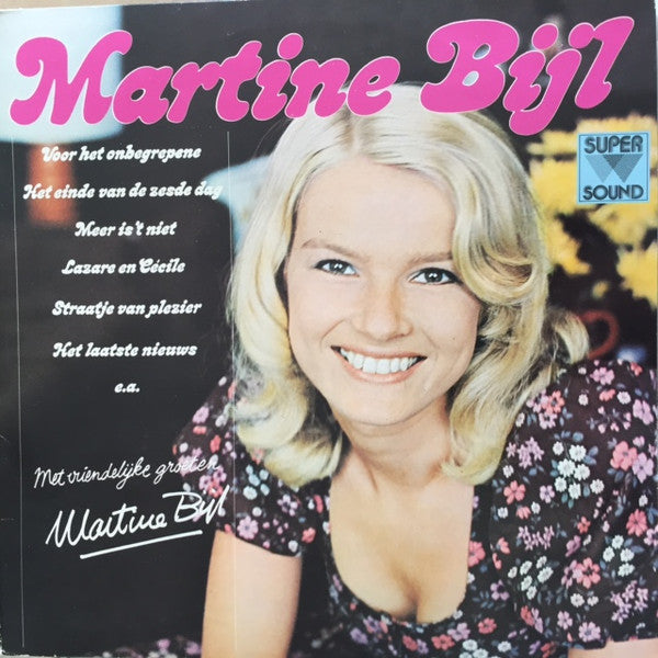 Martine Bijl - Met Vriendelijke Groeten (LP Tweedehands) - Discords.nl