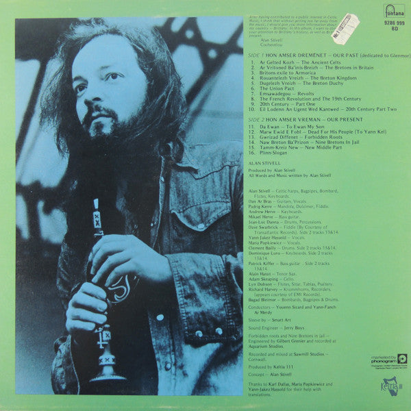 Alan Stivell - Before Landing = Raok Dilestra (LP Tweedehands) - Discords.nl