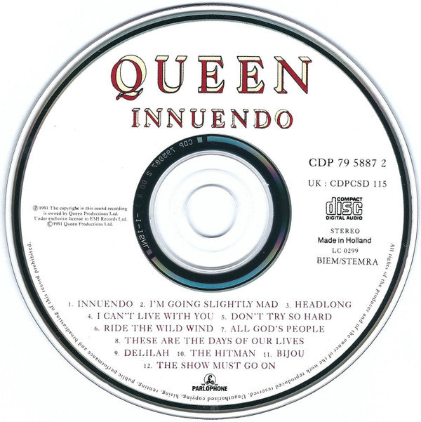 Queen - Innuendo (CD Tweedehands) - Discords.nl