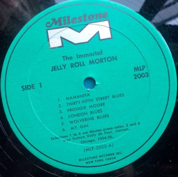 Jelly Roll Morton - The Immortal Jelly Roll Morton (LP Tweedehands) - Discords.nl