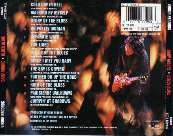 Gary Moore - Blues Alive (CD) - Discords.nl