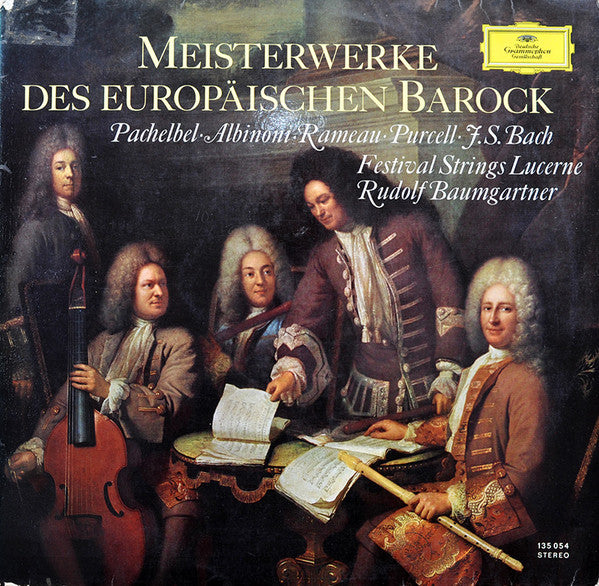 Johann Pachelbel · Tomaso Albinoni · Jean-Philippe Rameau · Henry Purcell · Johann Sebastian Bach - Meisterwerke Des Europäischen Barock (LP Tweedehands) - Discords.nl